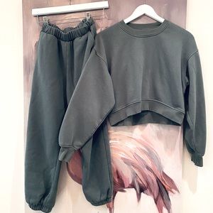 Zara Sweat Suit Set Sz. Small